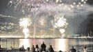 Roses esclata amb música i focs per la festa major