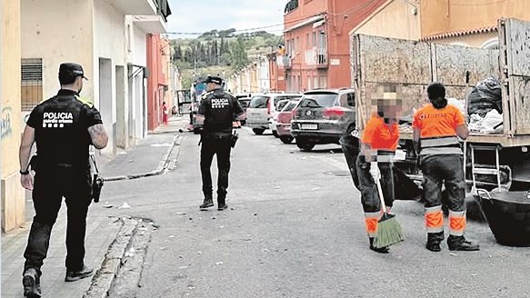 Presència policial per netejar barris 