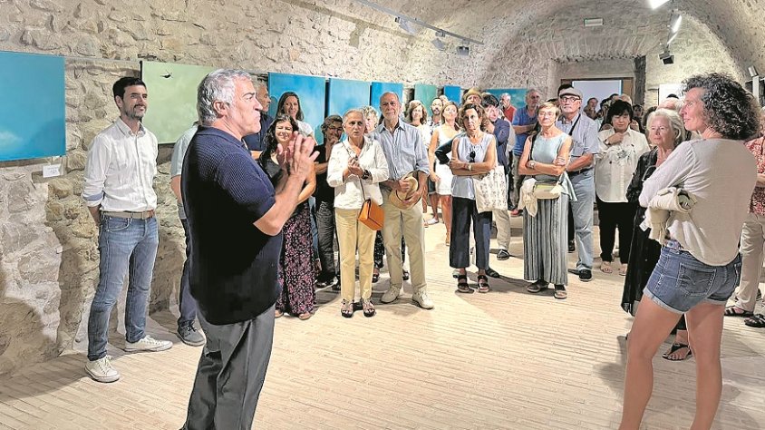 Daniel Berdala dedica la seva exposició a Joan Puig Guillot