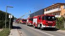 Un incendi a l’Escala mobilitza 15 dotacions dels bombers