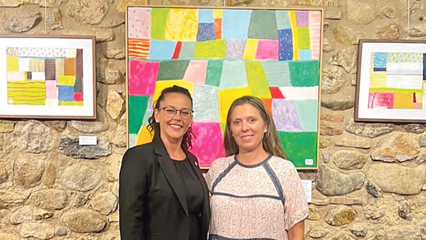 María Clara Trucco presenta els seus camps de colors