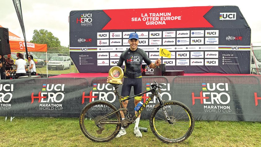 Un ‘heroi’ local al manillar