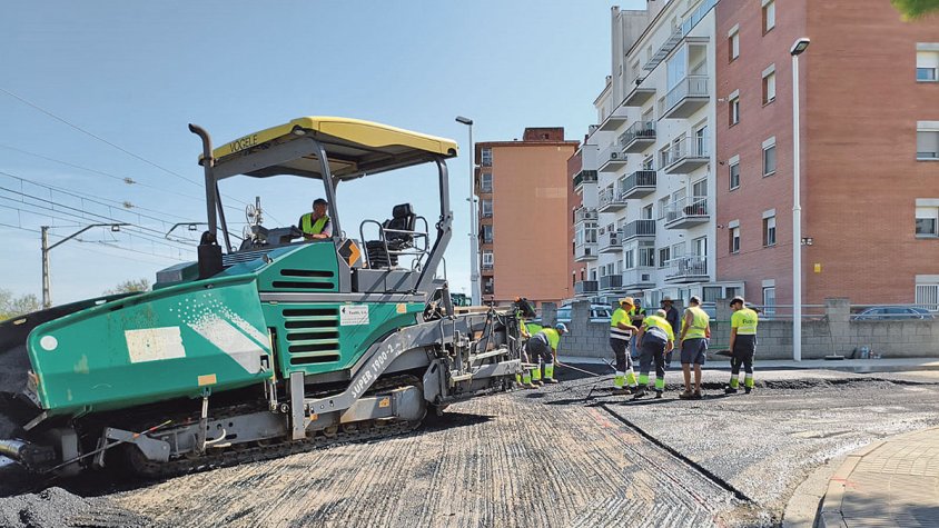 Segona fase del pla d’asfaltatge i millora de voreres