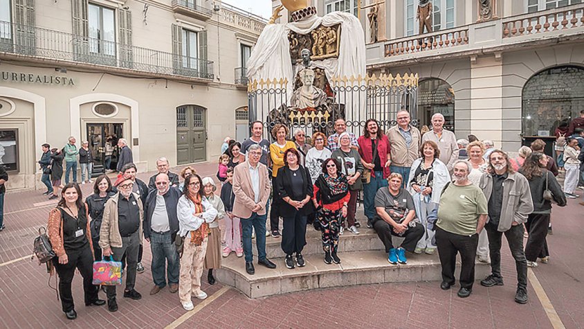 Mig segle del monument de Dalí a Francesc Pujols