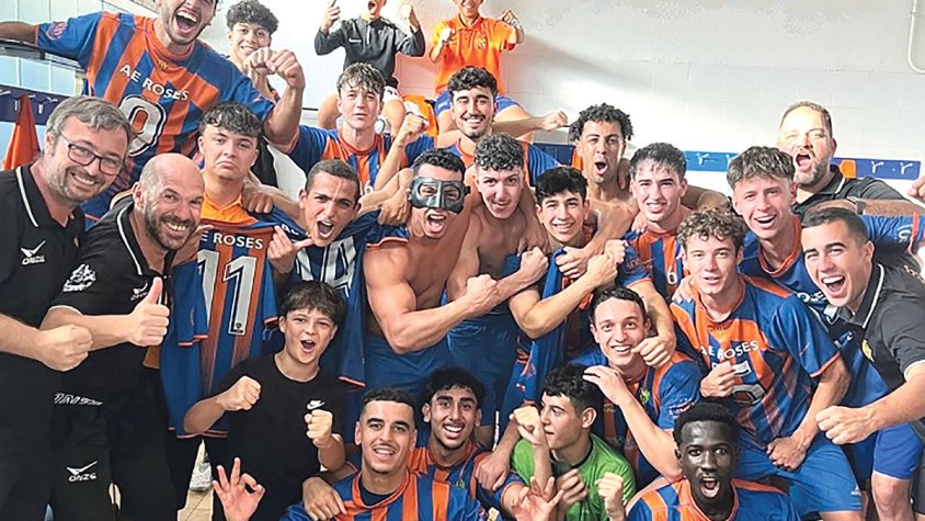 El Roses B venç en el duel local i mira amunt