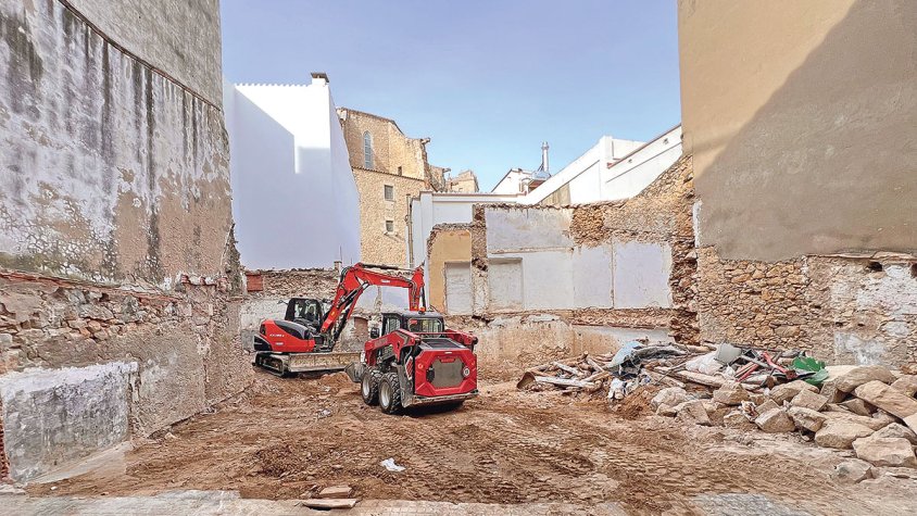 Can Bordas desapareix de la trama urbana escalenca