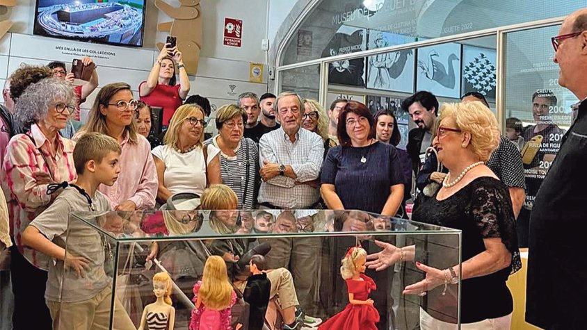 La nina més coneguda del món al Museu del Joguet
