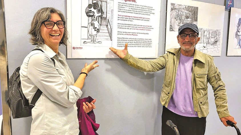 ‘Amb Llei amb Llar’ dona veu a les persones sense sostre