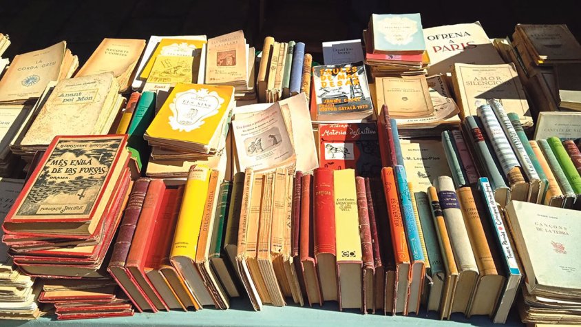 El LIBRUM, el Mercat del Llibre Vell, en marxa