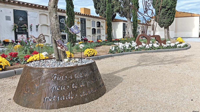 Nou espai de dol perinatal al cementiri de Vilajuïga