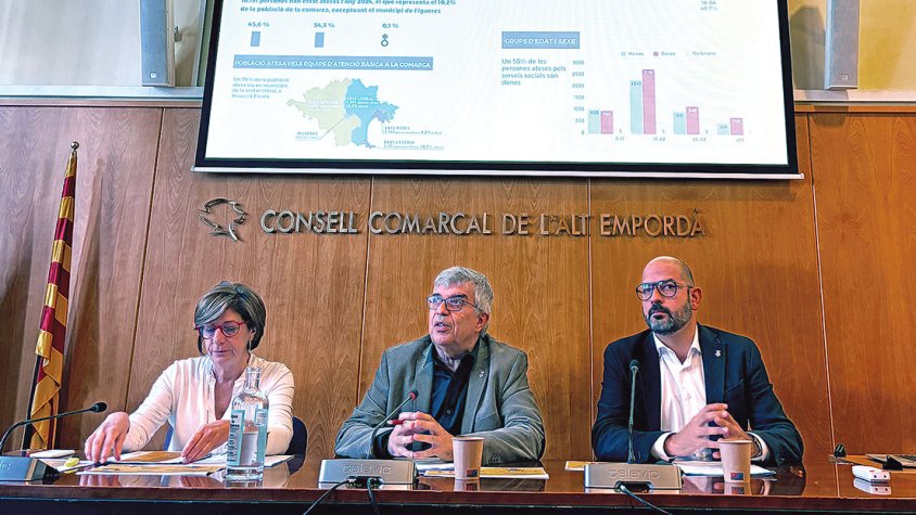 Els serveis socials comarcals atenen cada dia unes 300 persones a casa seva