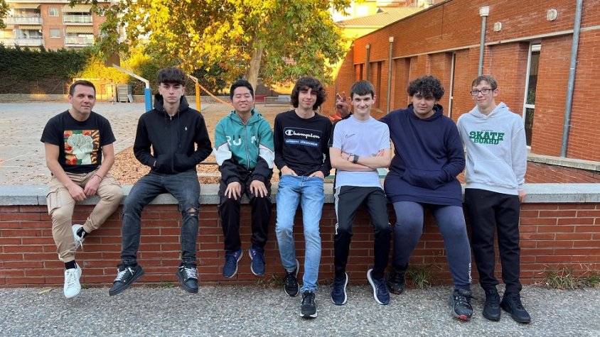 Alumnes de l’Institut Cendrassos creen una web per difondre un projecte de recerca de la Universitat d’Alburquerque (EUA)