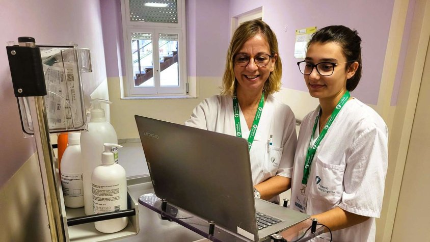 La Fundació Salut Empordà forma 116 estudiants d’Infermeria i de Tècnics i Tècniques en Cures d’Auxiliar d’Infermeria