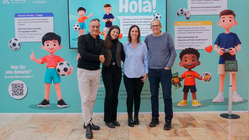 El Gran Jonquera instal·la un joc interactiu solidari en benefici del Josep Trueta