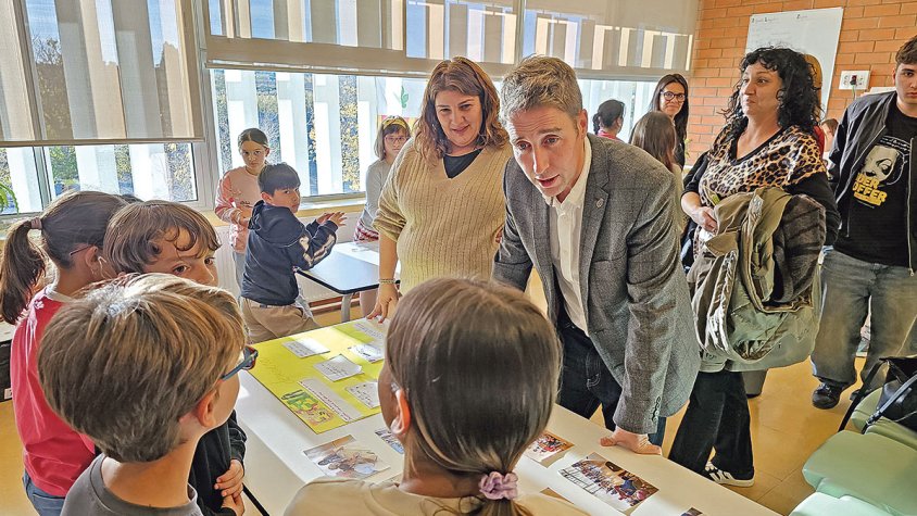 L’alumnat de l’Escola Amistat trasllada propostes a l’alcalde
