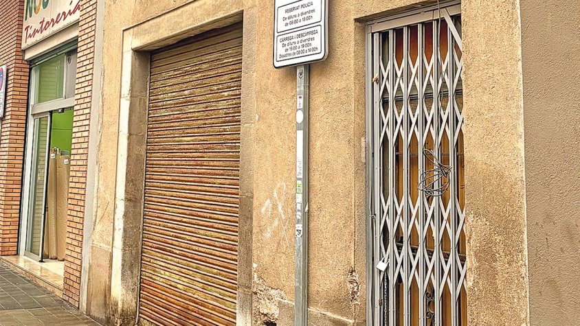 Aturen un intent d’ocupació al número 95 del carrer Nou