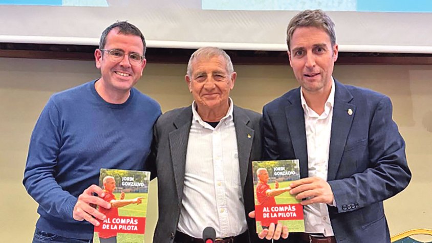 Jordi Gonzalvo presenta ‘Al compàs de la pilota’ a Figueres