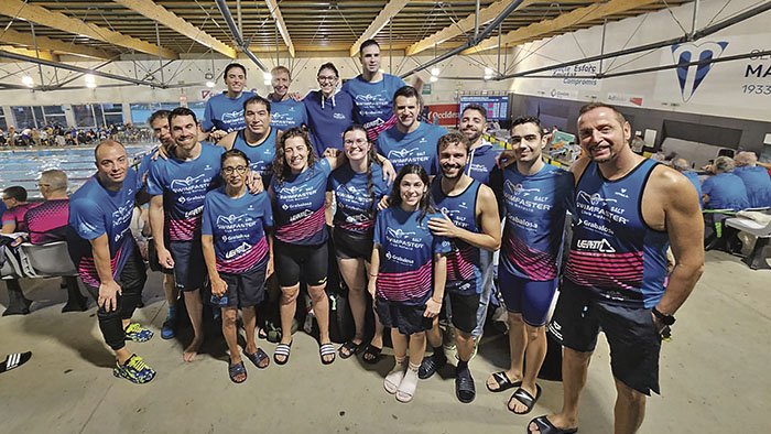 Medalles locals del Swimfaster al Màster de Manresa