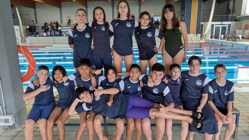 Bona actuació del CN Figueres a la 4a jornada de la Lliga Alevina