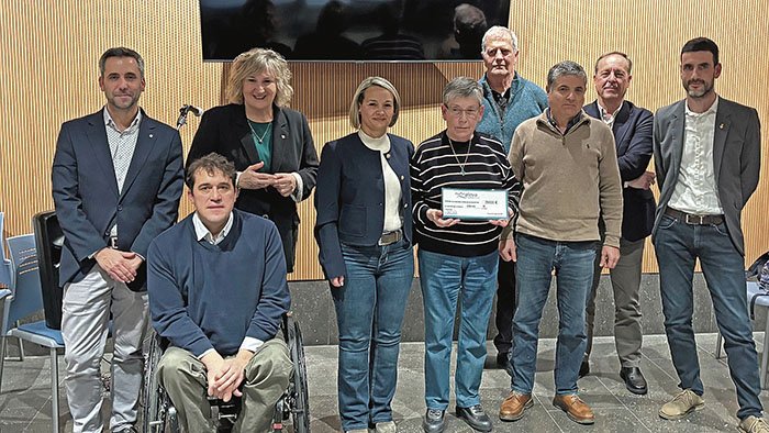 El càmping Illa Mateua de l’Escala entrega 23.000 euros a Càritas de l’Escala