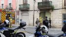 Petit incendi a l'antic Club de Boxa del carrer de la Jonquera 