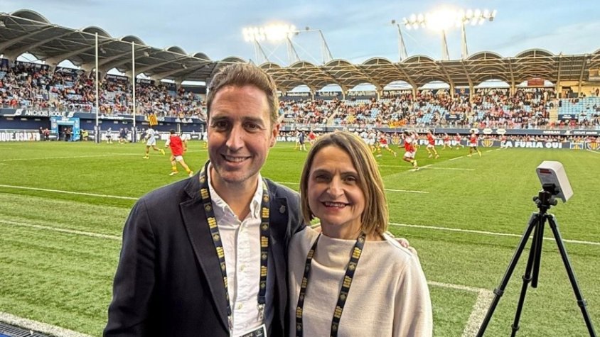 Figueres es promociona a la Catalunya Nord patrocinant un partit de rugbi de l’USAP