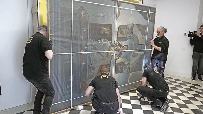 La ‘Madona de Portlligat’ s’acomiada del Teatre-Museu Dalí