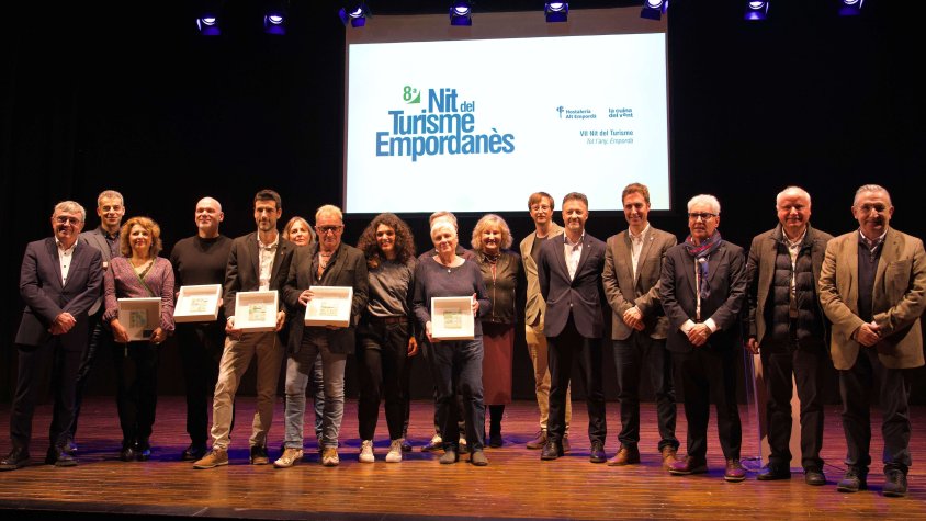 L'Escala acull la 8a Nit del Turisme Empordanès amb premis i reivindicacions del sector