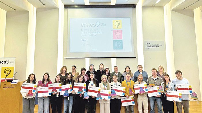 El treball de recerca de Júlia Jiménez guanya el ‘CRACS’ humanístic