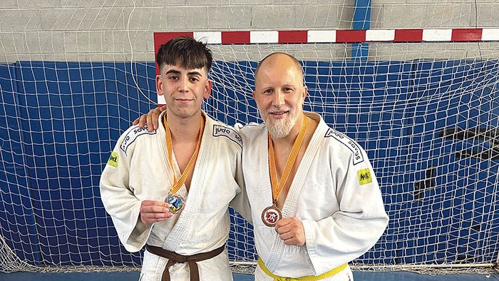 Abril i Jacovic, al podi a la Copa Catalana de kyus