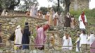 El mal temps no atura la Passió de Sant Climent