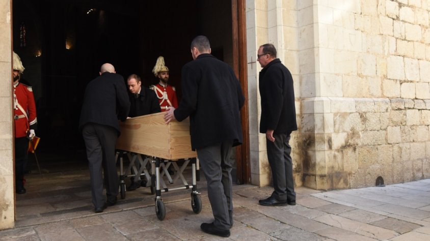 Figueres acomiada l'exalcalde Marià Lorca