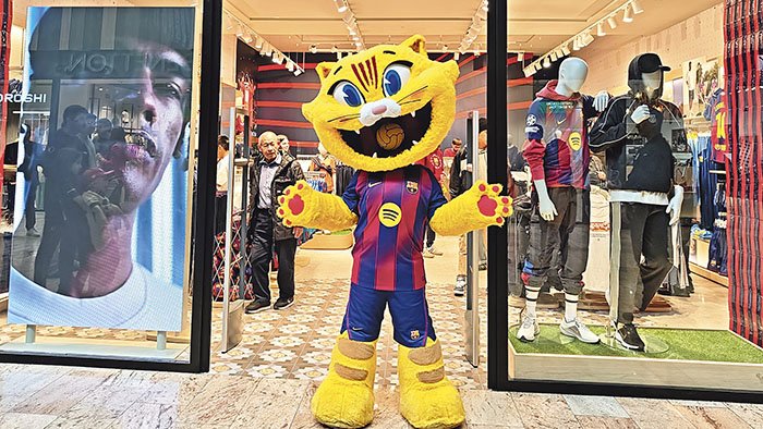 El Gran Jonquera vibra amb la Barça Botiga