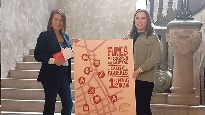 Bassagañas rep el premi del Concurs de cartells de les Fires de l’1 de maig