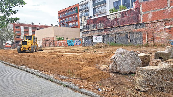 Aquesta setmana entra en servei un nou aparcament de 60 places al carrer Arderius