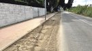 Comencen les obres d’un nou carril bici a l’Escala