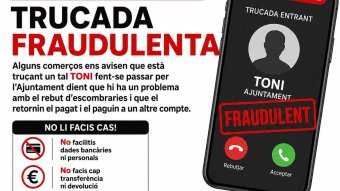 Figueres posa en alerta els comerciants per una estafa telefònica