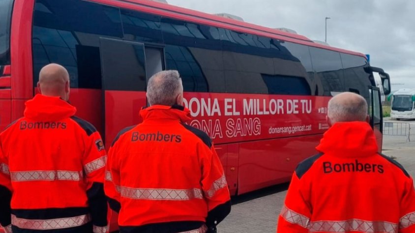 La iniciativa compta amb la col·laboració dels parcs de bombers