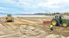 Dutxes de les platges tancades i rentapeus operatius a l'Escala
