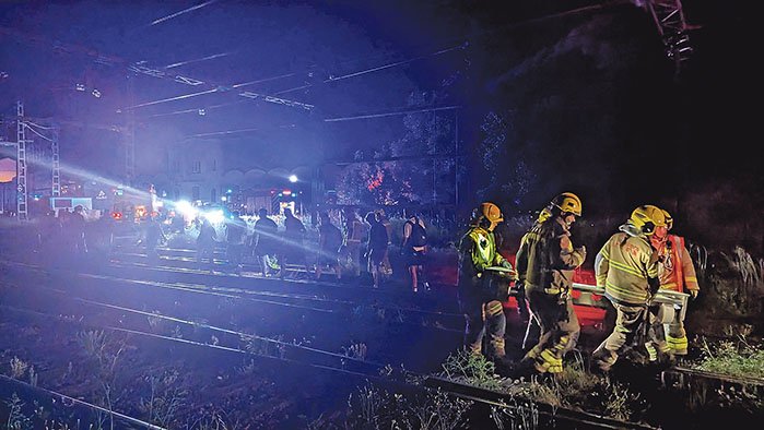Emergència ferroviària, a prova