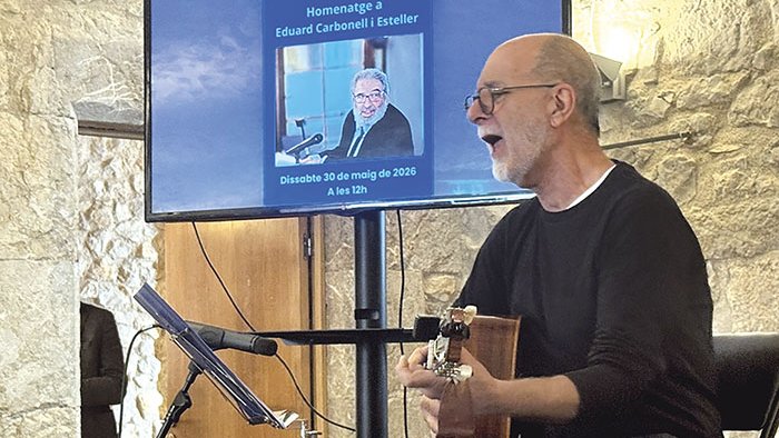 L’Alfolí de la Sal acull un emotiu homenatge a Eduard Carbonell