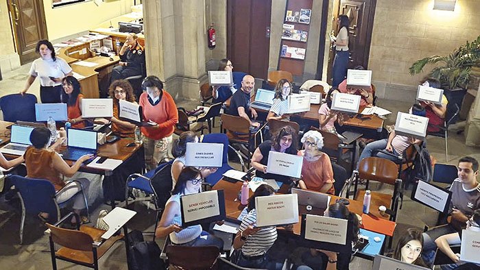 Revifa la polèmica laboral al Consell Comarcal