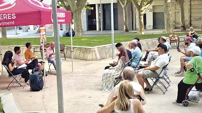 Continuen defensant el semisoterrament de les vies