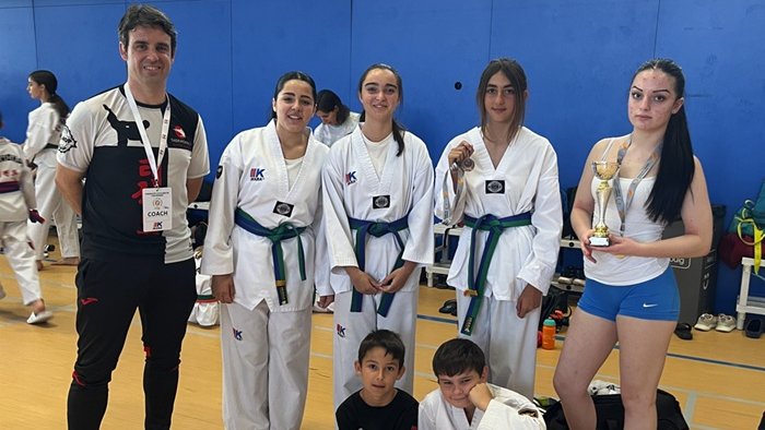 Bones actuacions del Ki-Hop Llançà al Campionat de Catalunya Promoció de Poomsae