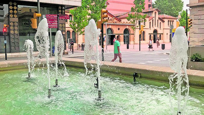 Figueres té catorze refugis climàtics interiors i exteriors