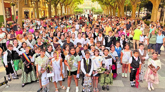 Jana Illa i Oriol Mención, pubilla i hereu de Figueres